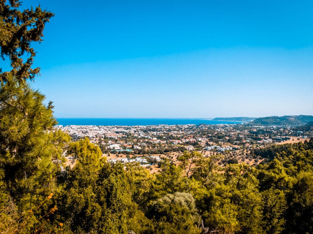 Ialysos Rhodes west coast