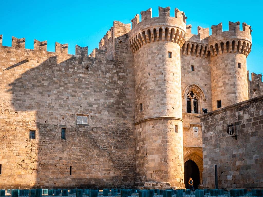 Palace of the Grandmaster Old town rhodes