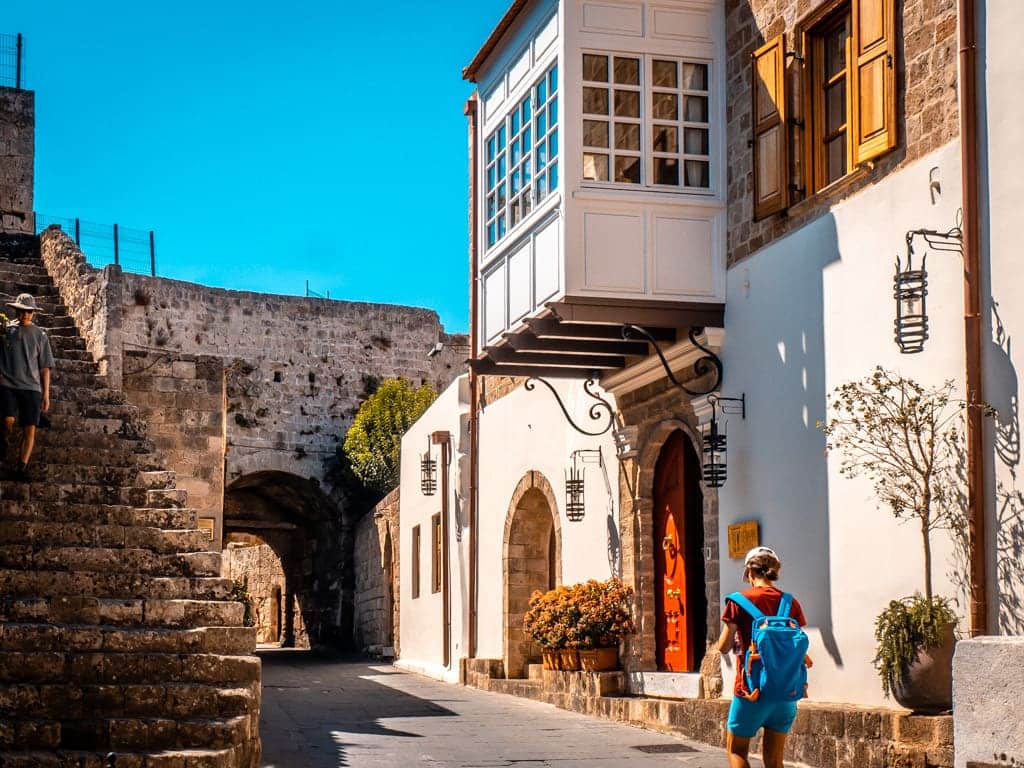 Rhodes Town Kokkini Porta Rossa Hotel exterior