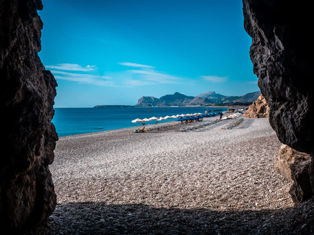 Traganou Beach Cave