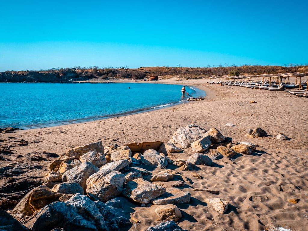 Glistra Beach Rhodes near Lindos