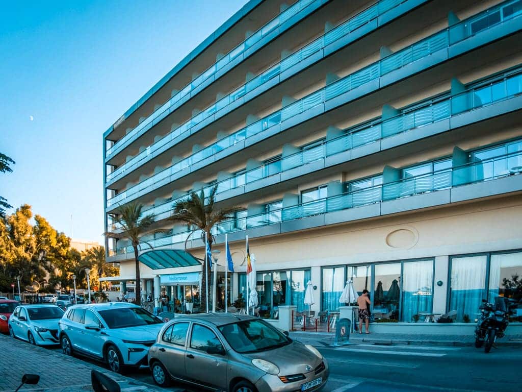 Rhodes New Town Hotel near Elli Beach