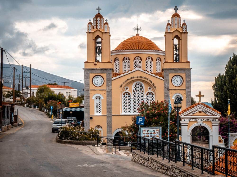 Church of Saint Pantaleon Siana Rhodes