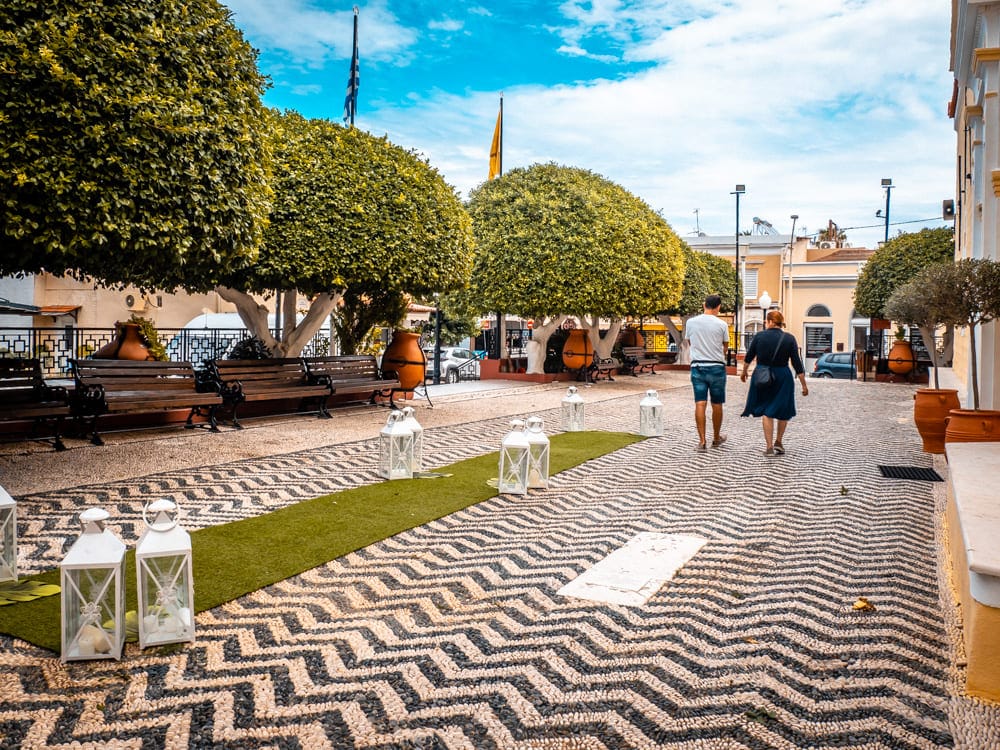 Ialysos Rhodes Old Town Centre
