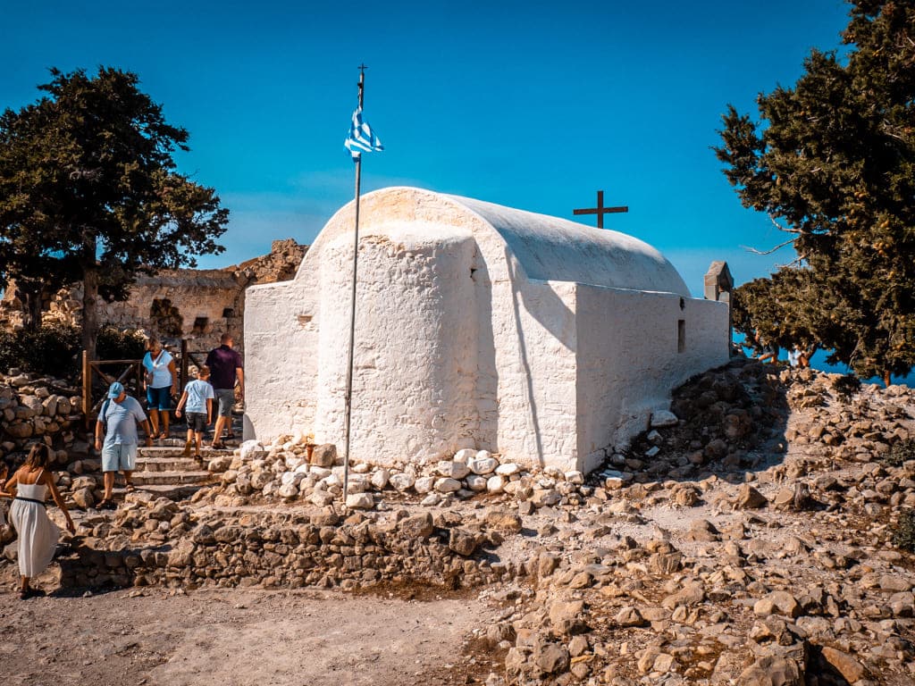 chapel of Agios Panteleimon Monolithos Rhodes