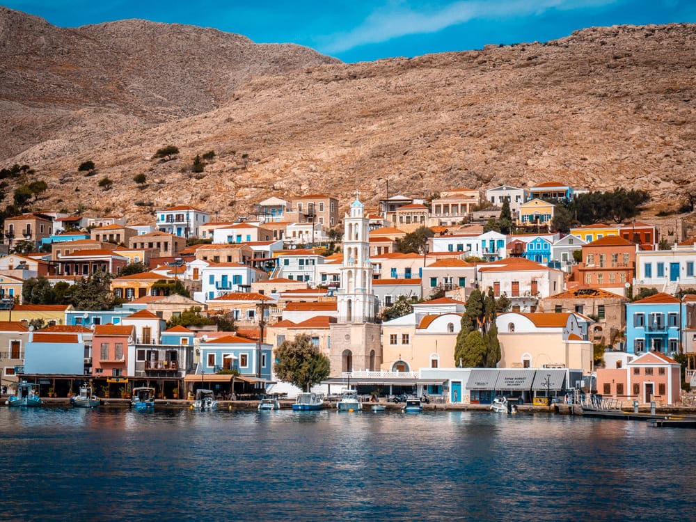 Chalki Island Rhodes Greece