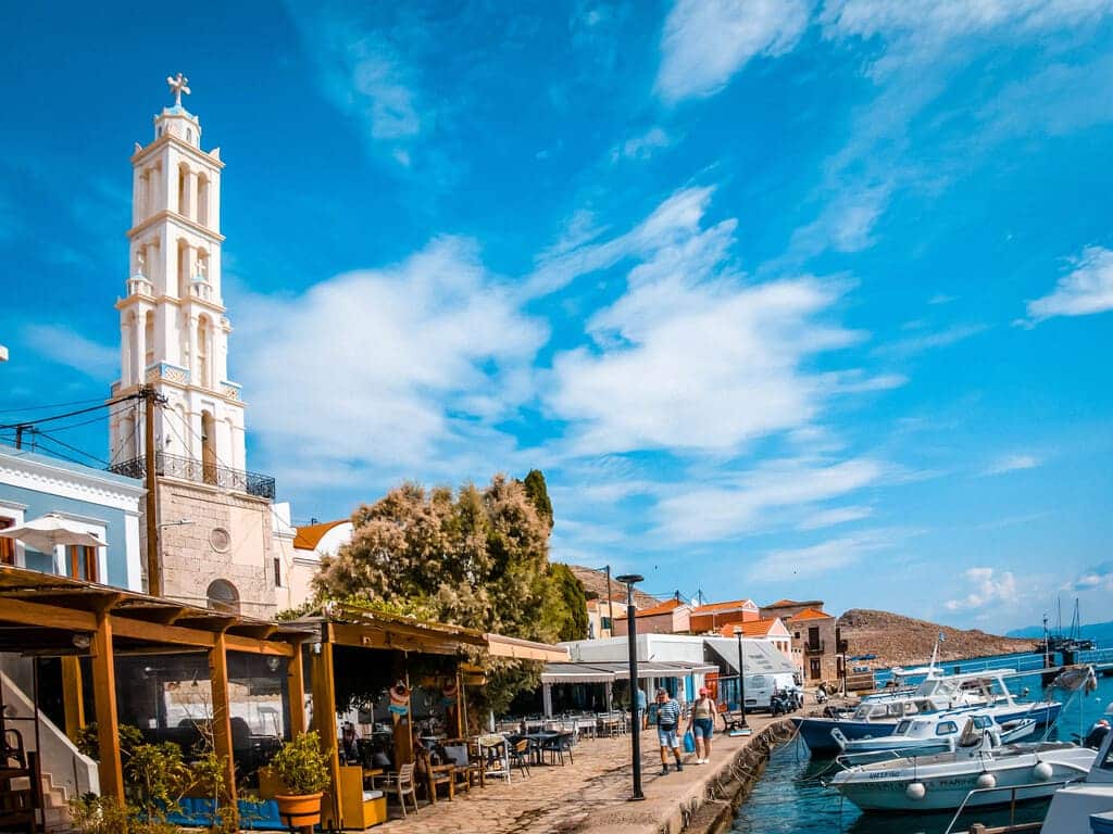 Church of Agios Nikolaos Chalki Island Greece
