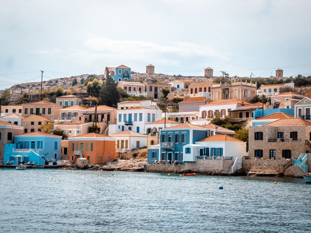 Windmills of Chalki Island