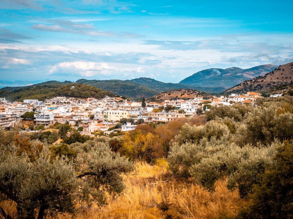 Embonas village Rhodes