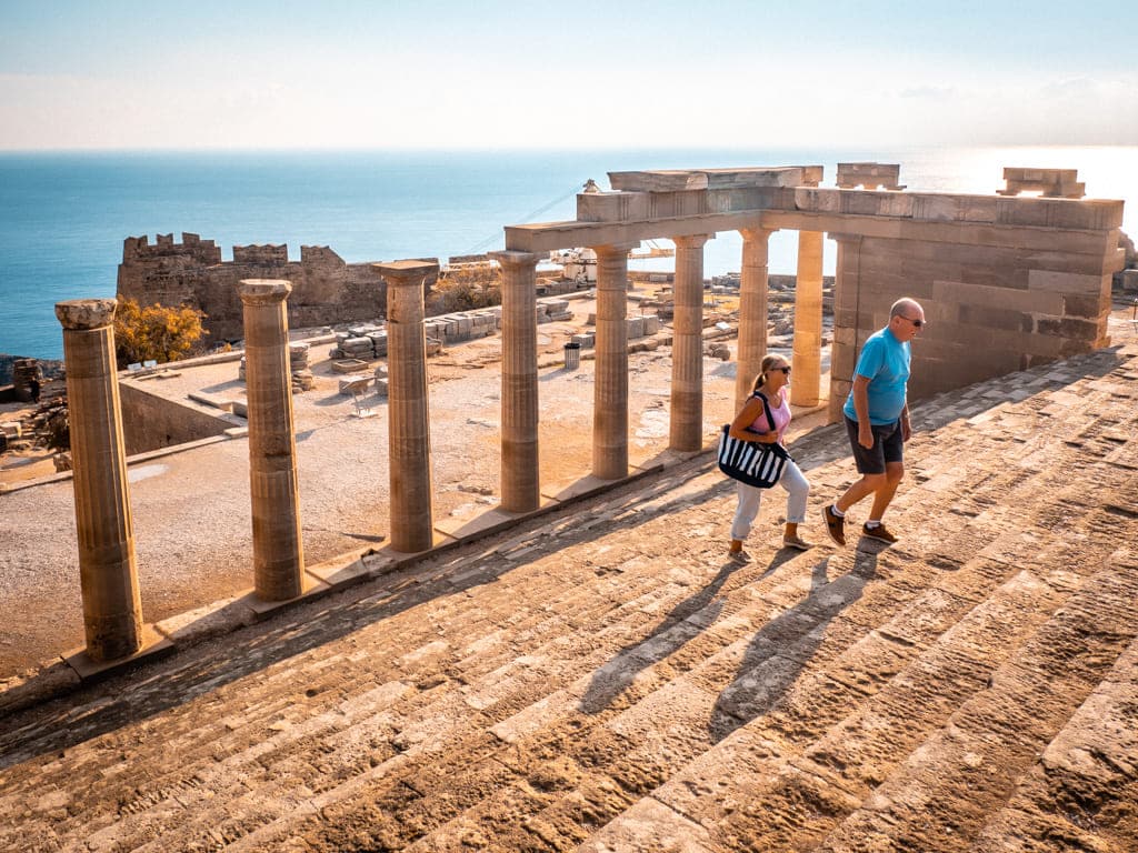 Lindos Acropolis Temple of Athina