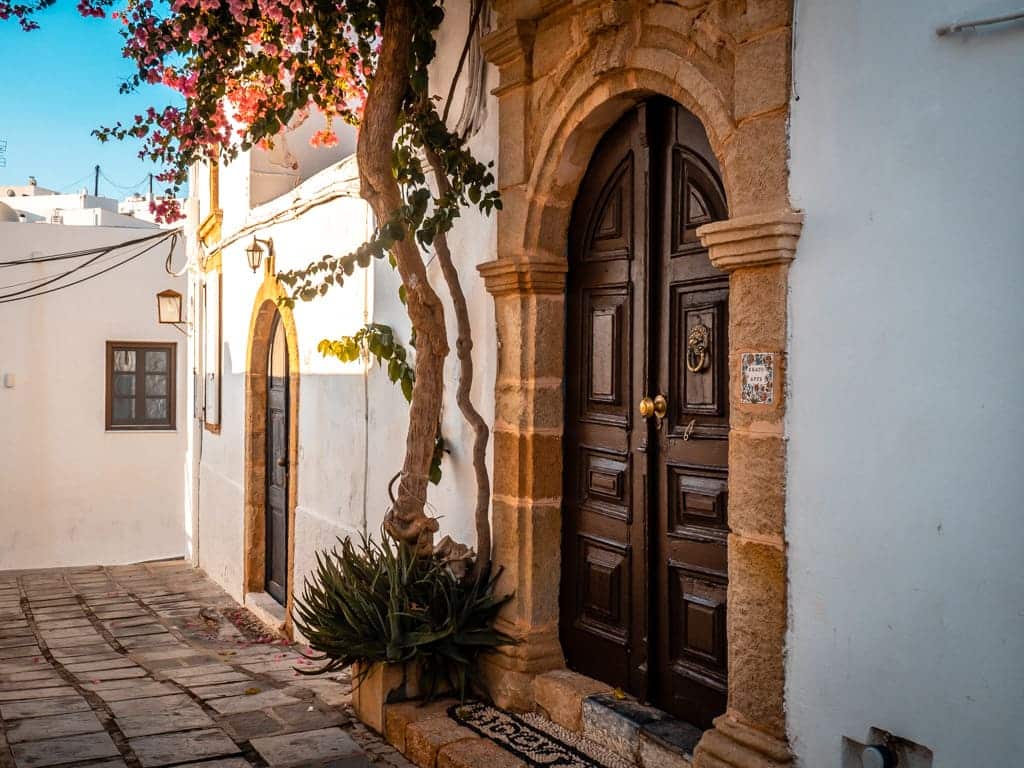 Lindos alleyways