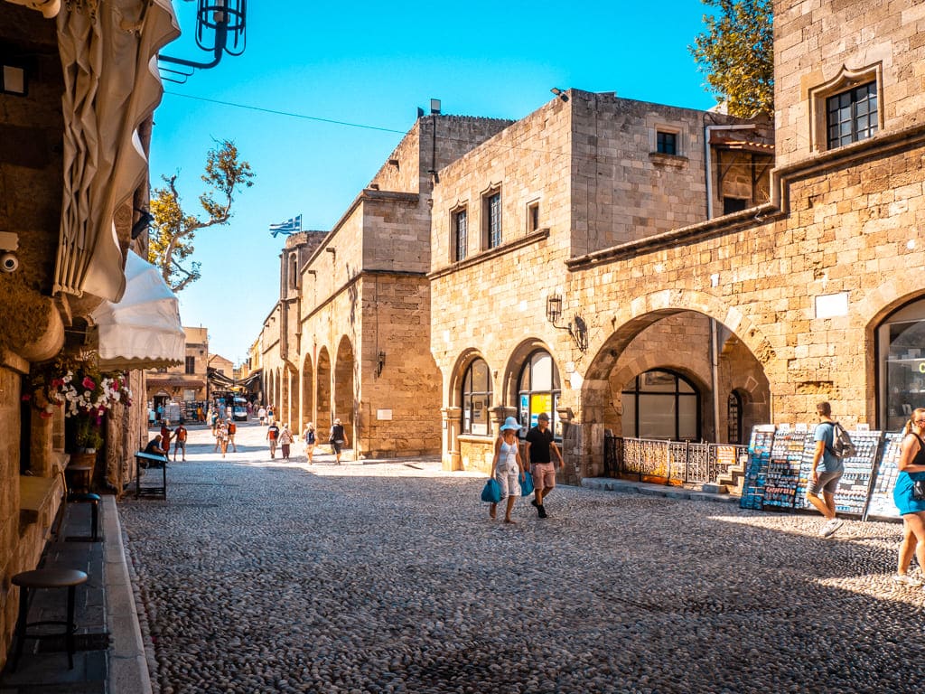 Rhodes Old Town is beautiful