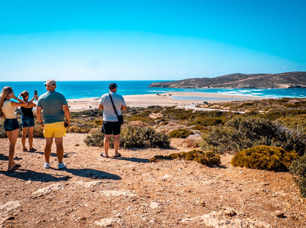 Prasonisi Beach Viewpoint Rhodes