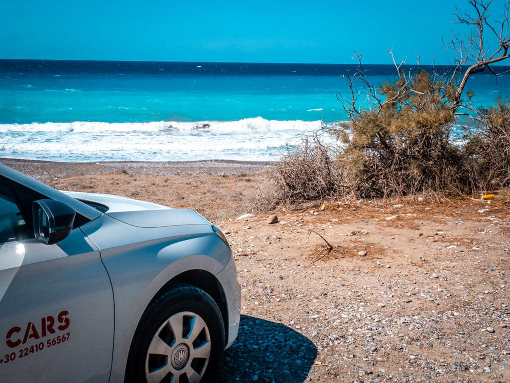 Renting a Car Rhodes Beach