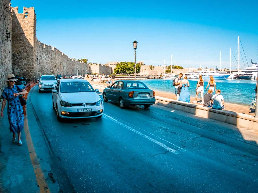 Rhodes Road trip Itinerary 5 days by car