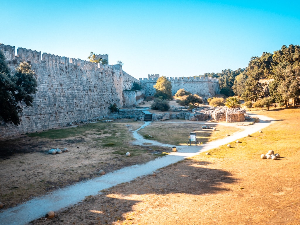 Rhodes Town City Walls