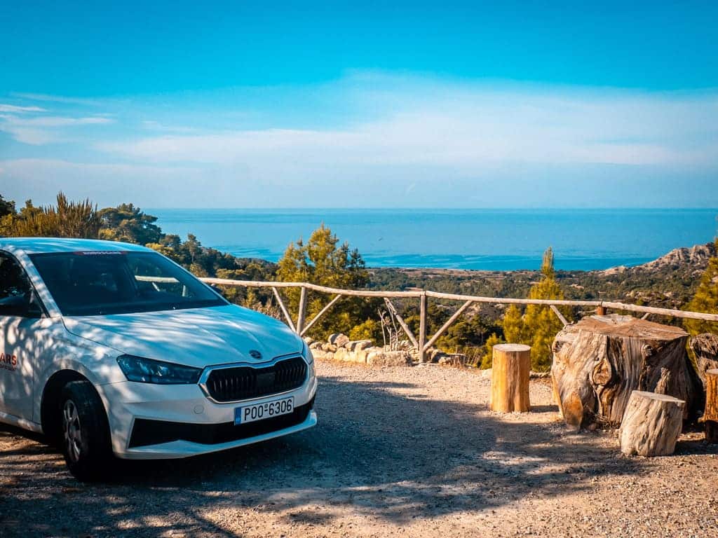 Rhodes by Rental Car