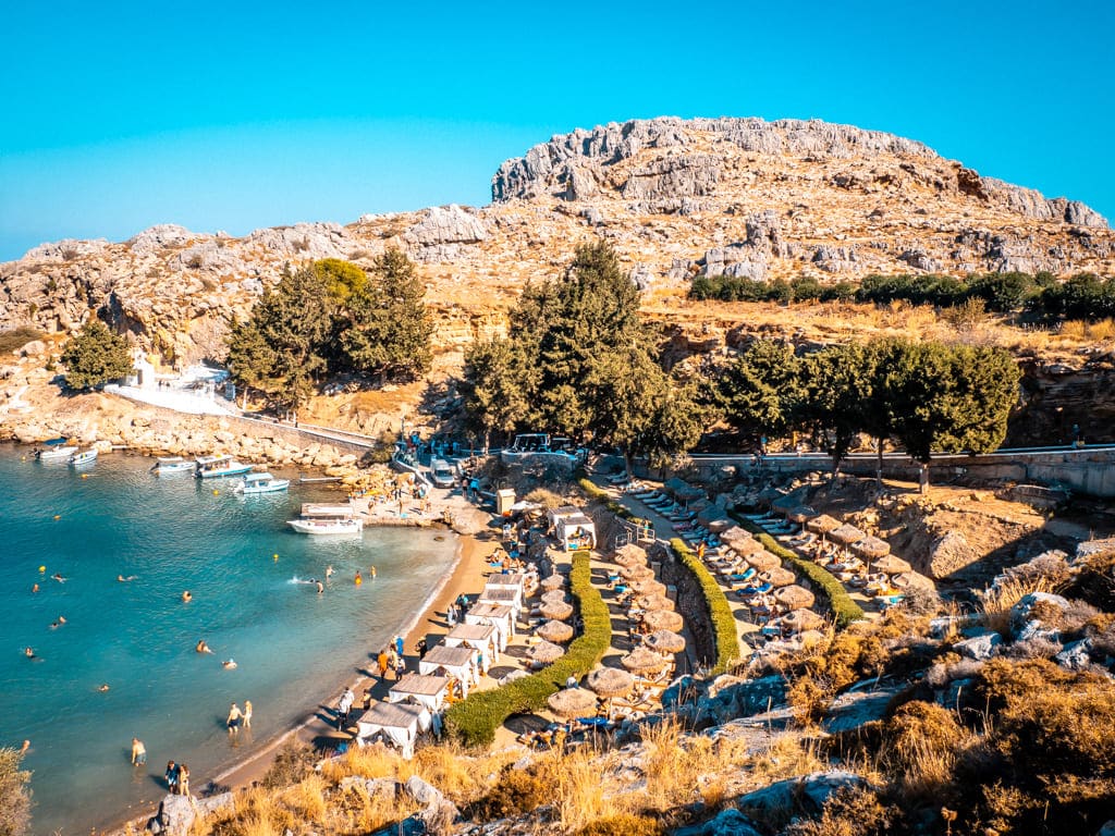 St Pauls Bay Lindos Beach