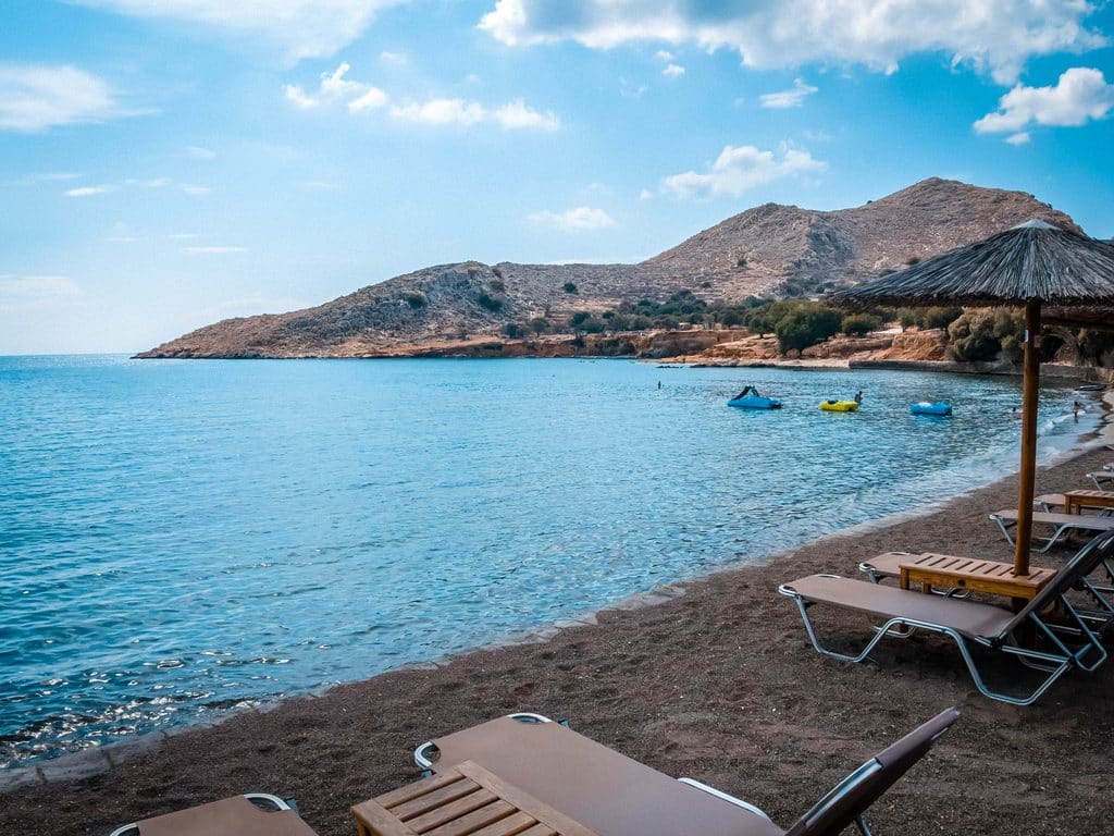 Pondamos beach Chalki