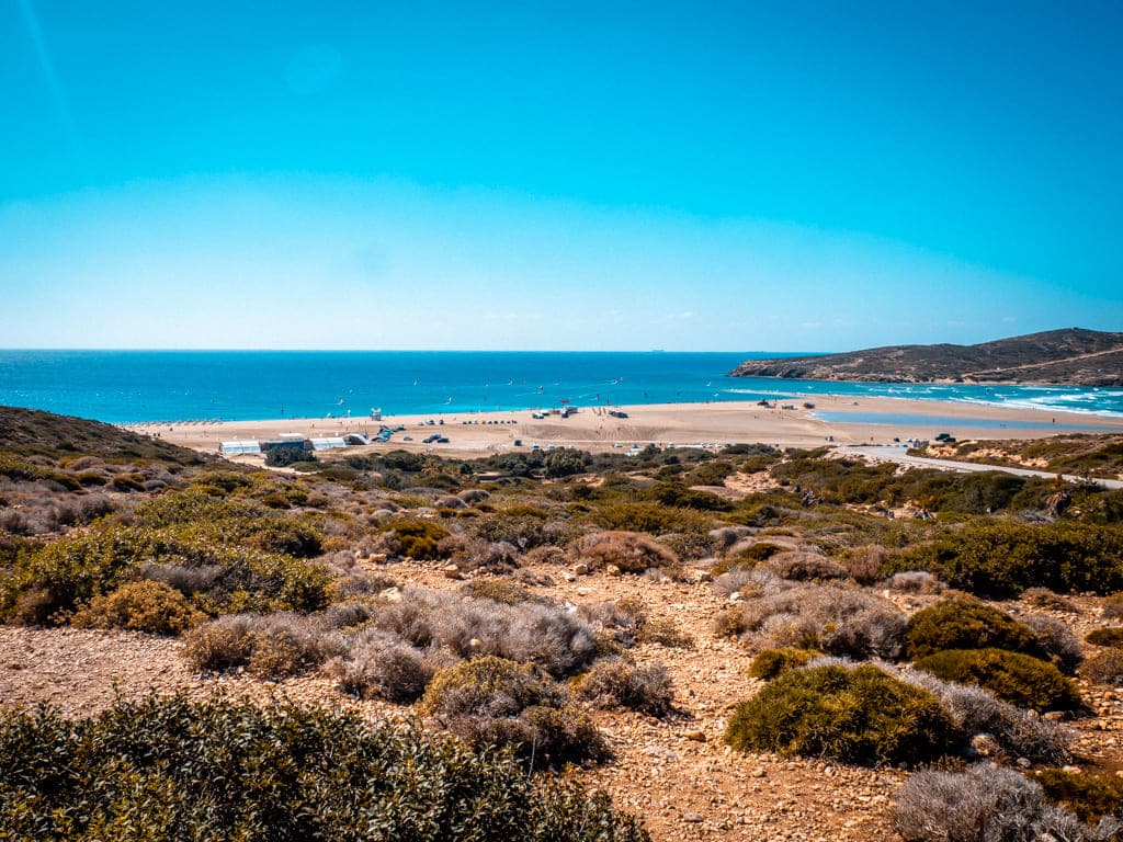 Prasonisi Beach Rhodes