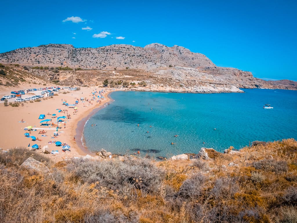 Rhodes Beaches Agathi Beach