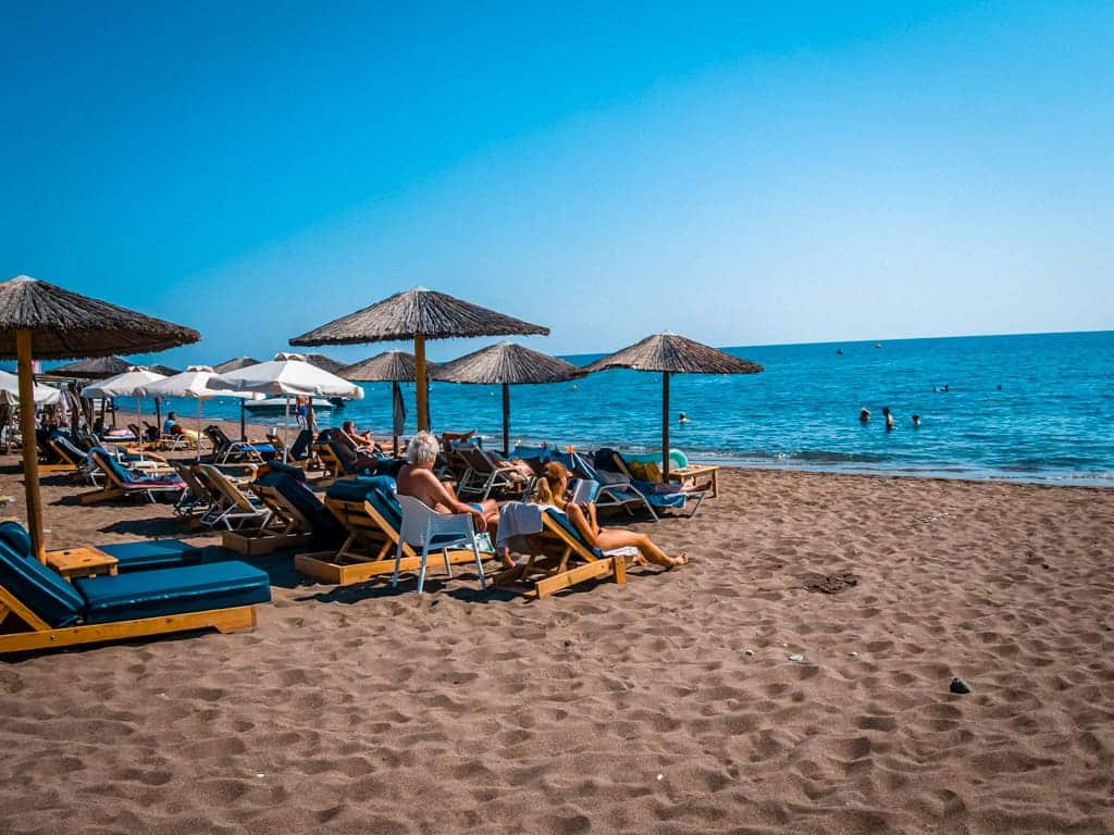 Rhodes Beaches Faliraki Beach