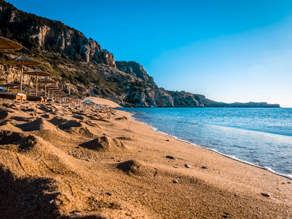 Rhodes Beaches Tsambika Beach