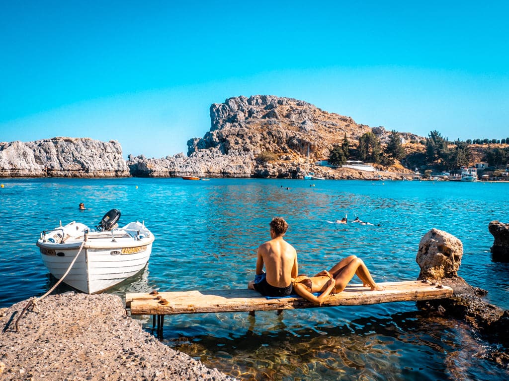 St Pauls Bay Lindos