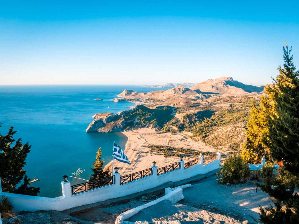 Tsambika Beach Viewpoint